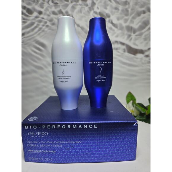 Shiseido Bio-Performance Skin Filler Duo Serum 30ml Retail $298 - Picture 2 of 7
